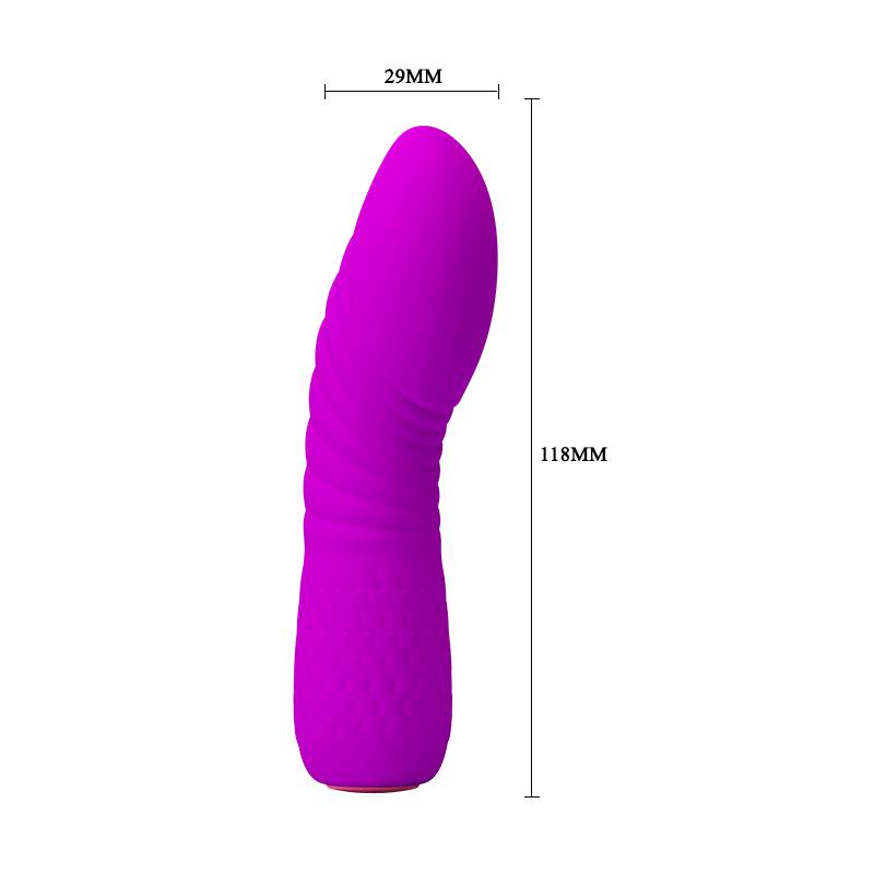 PRETTYLOVE - VIBE ABNER USB SILICONE PURPLE