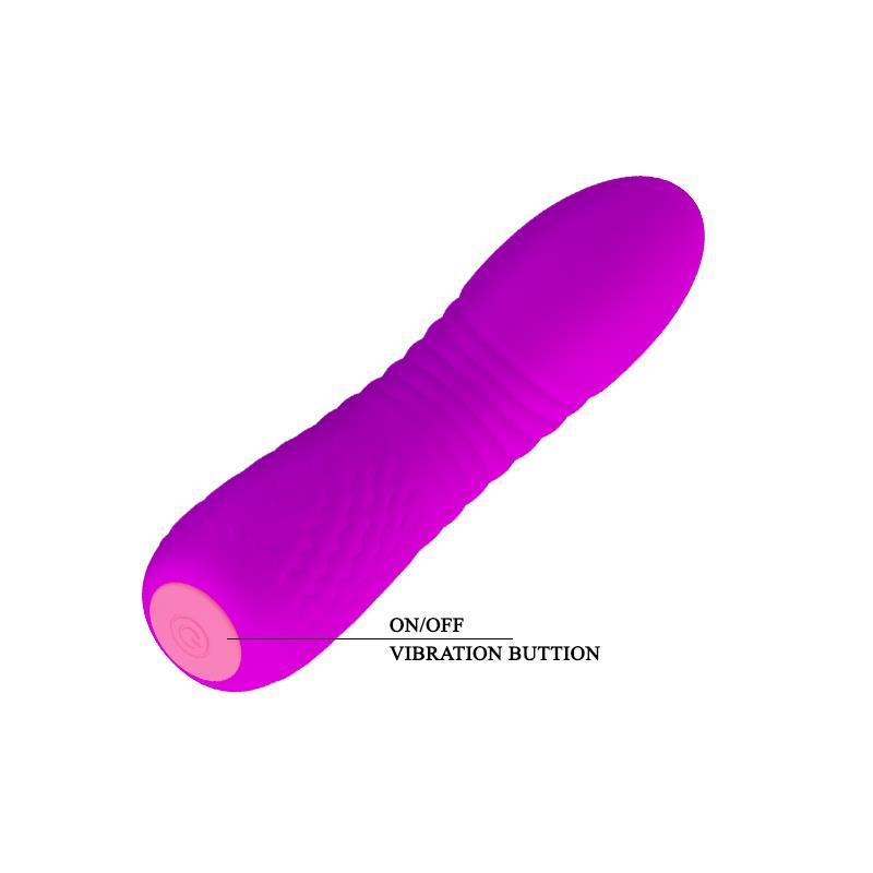 PRETTYLOVE - VIBE ABNER USB SILICONE PURPLE