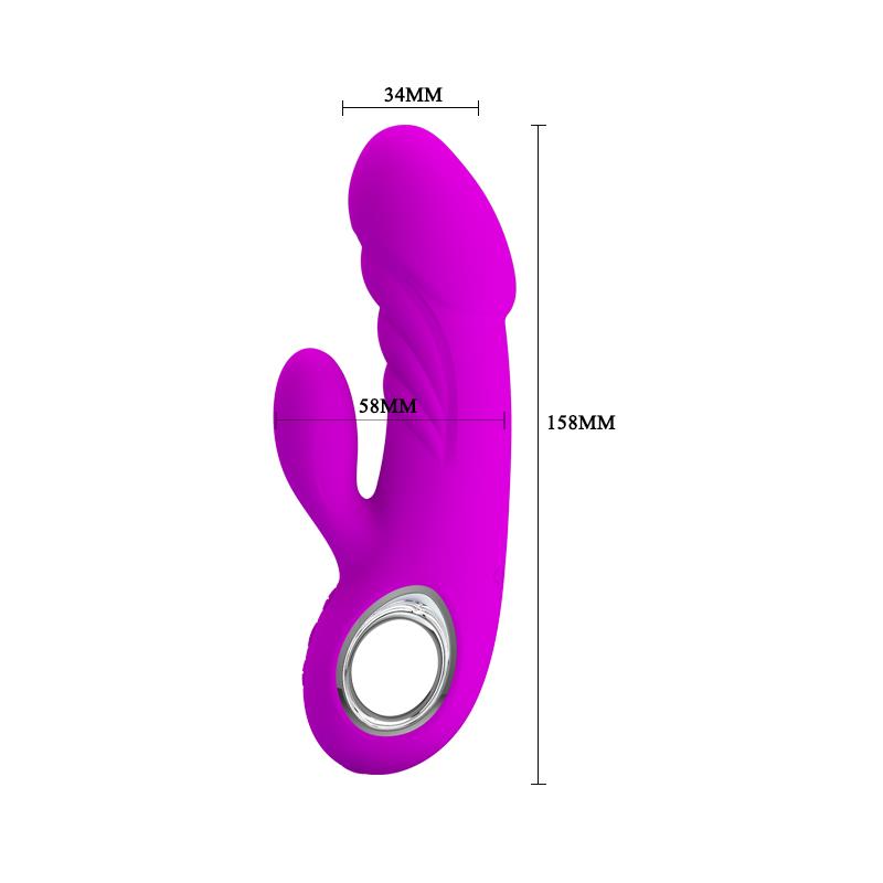 PRETTYLOVE - VIBE ANSEL USB SILICONE PURPLE