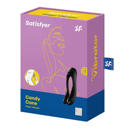 SATISFYER - VIBE CANDY CANE BLACK