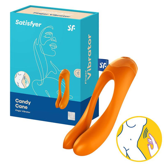 SATISFYER - VIBE CANDY CANE ORANGE