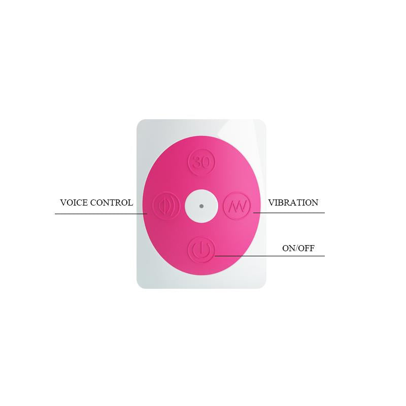 PRETTYLOVE - VIBE DANIEL WITH VOICE CONTROL PINK
