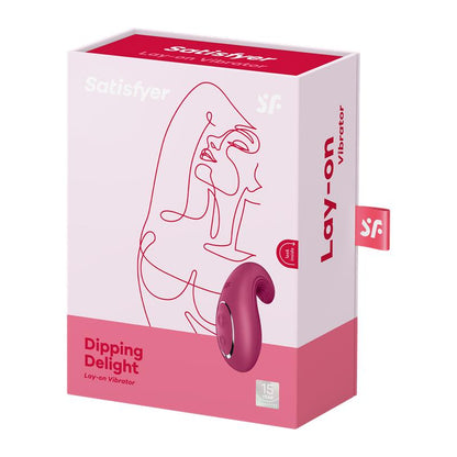 SATISFYER - VIBE DIPPING DELIGHT BERRY