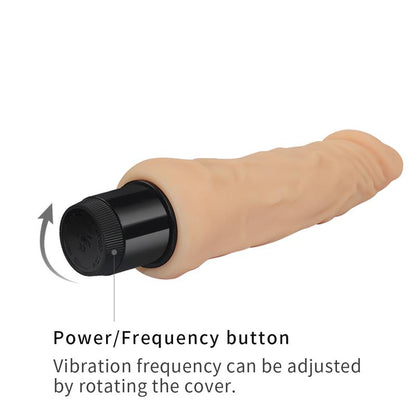 LOVETOY - VIBE REAL FEEL 8 FLESH