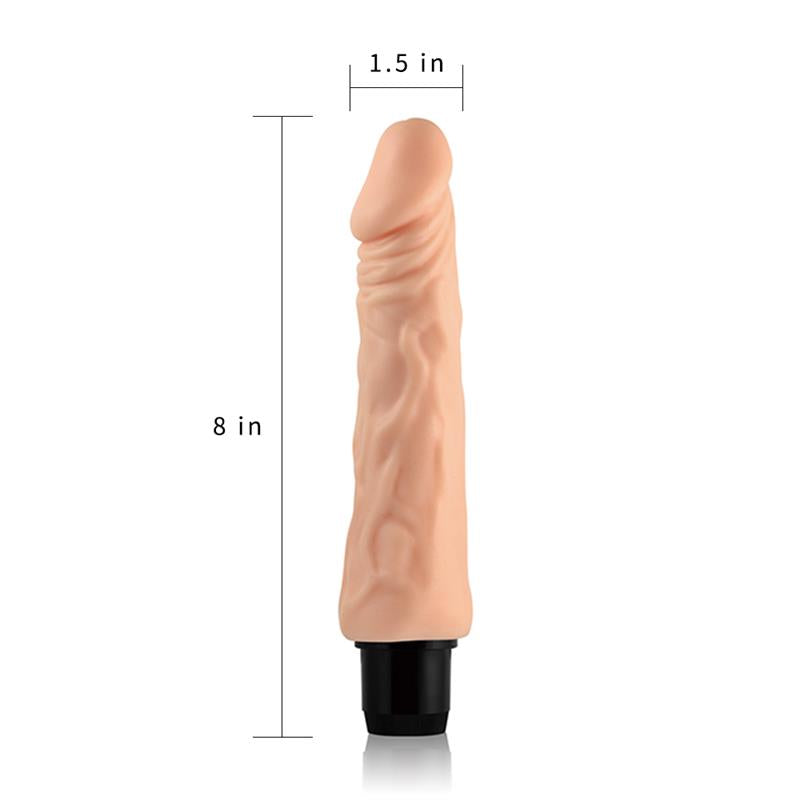 LOVETOY - VIBE REAL FEEL 8 FLESH