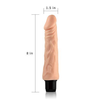 LOVETOY - VIBE REAL FEEL 8 FLESH