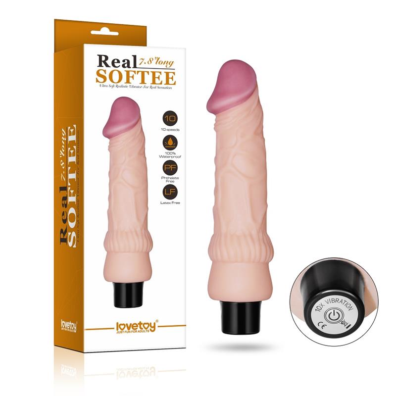LOVETOY - VIBE REAL SOFTEE 7.8 FLESH