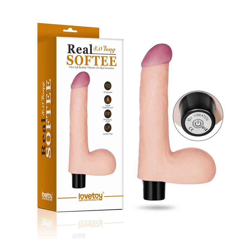 LOVETOY - VIBE REAL SOFTEE 8 FLESH