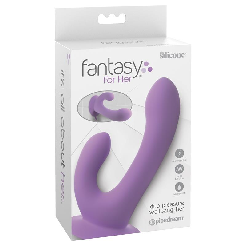 FANTASY FOR HER - VIBE SILICONE USB WALLBANG-HER