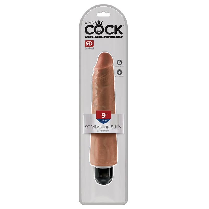 KING COCK - VIBE STIFFY 9 TAN