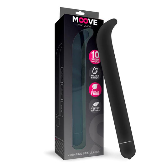 MOOVE - VIBE STIMULATOR G-SPOT 10 FUNCTIONS BLACK