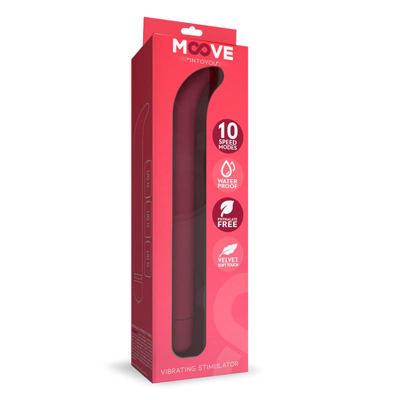 MOOVE - VIBE STIMULATOR G-SPOT 10 FUNCTIONS PINK
