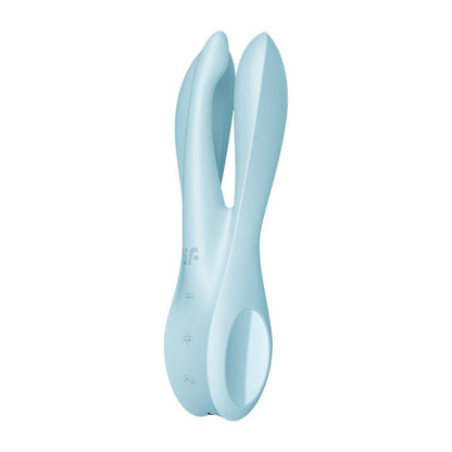 SATISFYER - VIBE THREESOME 1 LIGHT BLUE