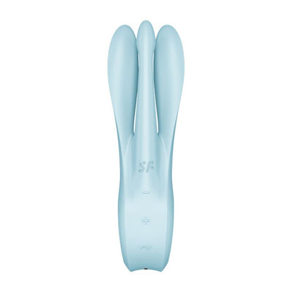 SATISFYER - VIBE THREESOME 1 LIGHT BLUE