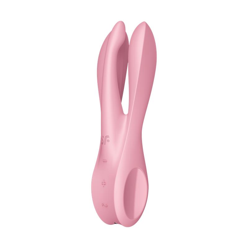 SATISFYER - VIBE THREESOME 1 PINK