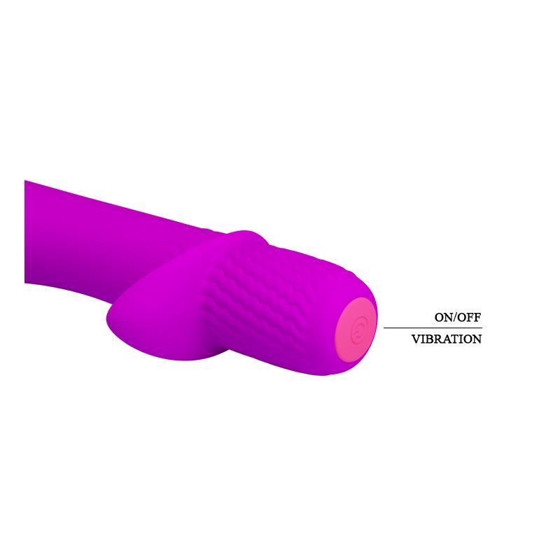 PRETTYLOVE - VIBE TROY USB SILICONA PURPLE