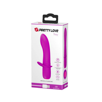 PRETTYLOVE - VIBE TROY USB SILICONA PURPLE