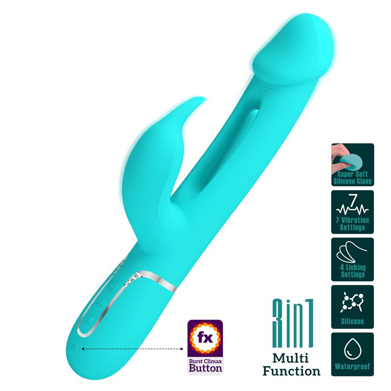 PRETTYLOVE - VIBE WITH TONGUE KAMPAS GREEN