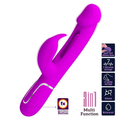 PRETTYLOVE - VIBE WITH TONGUE KAMPAS PINK