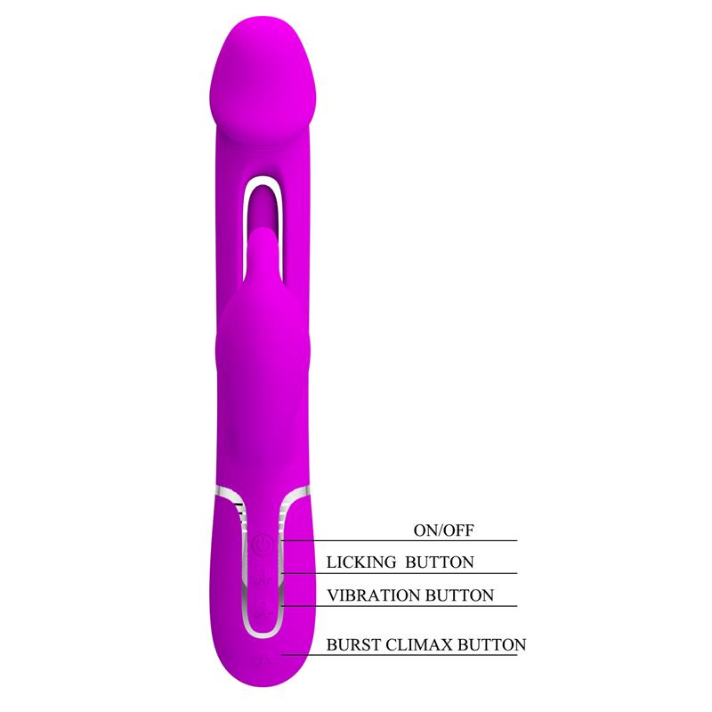 PRETTYLOVE - VIBE WITH TONGUE KAMPAS PINK