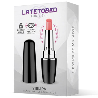 LATETOBED - VIBLIPS LIPSTICK STIMULATOR BLACK