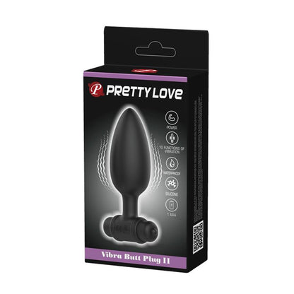PRETTYLOVE - VIBRA BUTT PLUG II USB