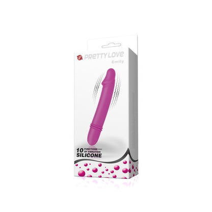 PRETTY LOVE - VIBRADOR EMILI COLOR ROSA CLAVE 90