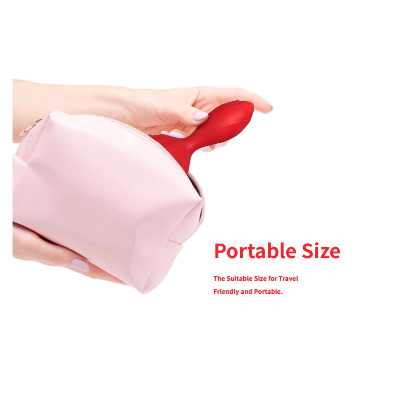 URBAN SKY - VIBRATING ANAL PLUG WITH ROSE BASE