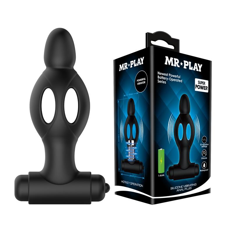MR PLAY - VIBRATING ANAL PLUG