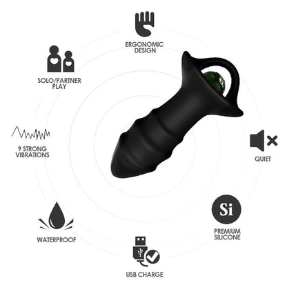 URBAN SKY - VIBRATING ANAL PLUG