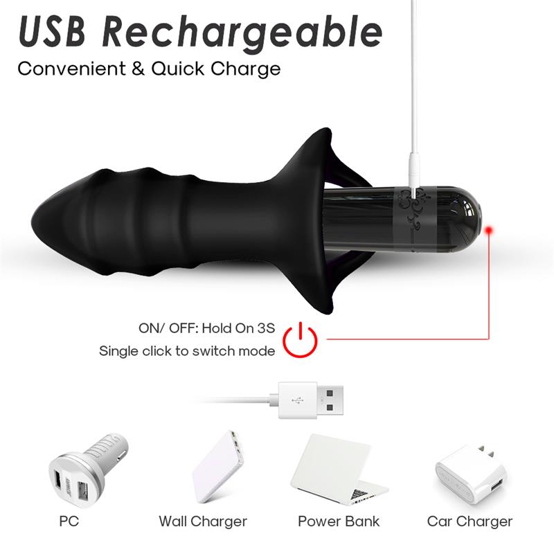 URBAN SKY - VIBRATING ANAL PLUG