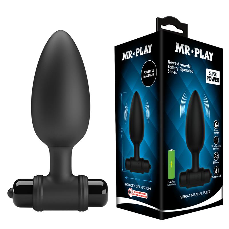 MR PLAY - VIBRATING ANAL PLUG
