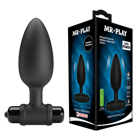 MR PLAY - VIBRATING ANAL PLUG