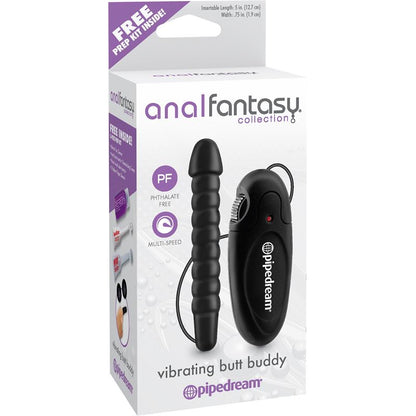 ANAL FANTASY COLLECT. - VIBRATING ANAL STIMULATOR BUTT BUDDY BLACK
