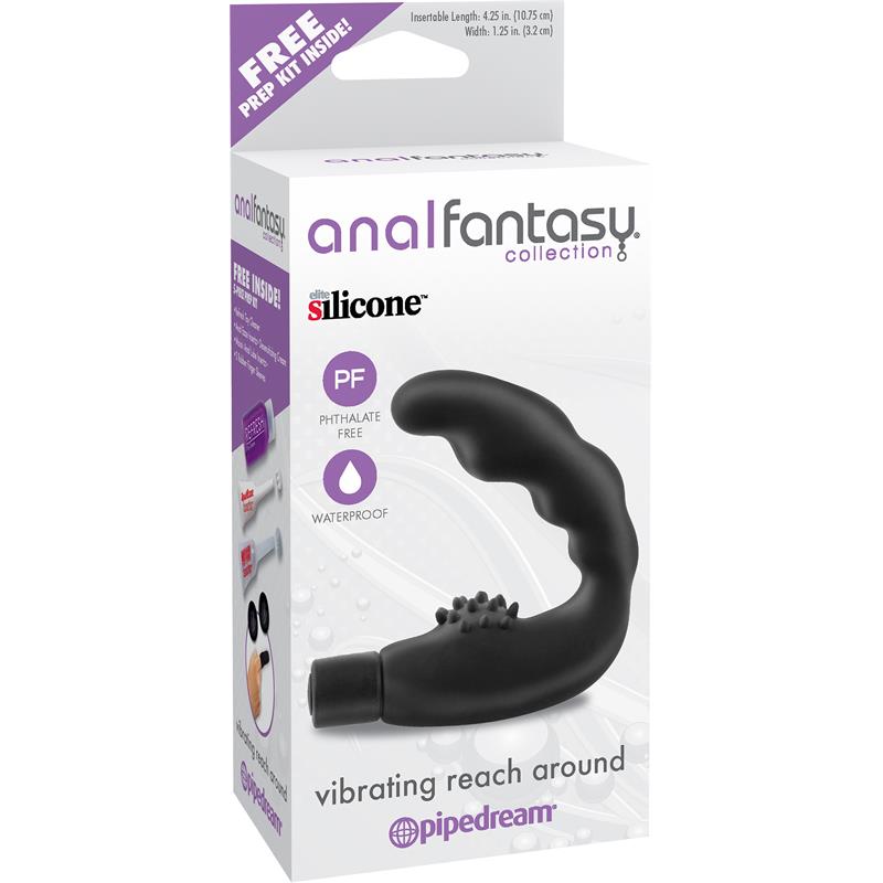 ANAL FANTASY COLLECT. - VIBRATING ANAL STIMULATOR COLOUR BLACK