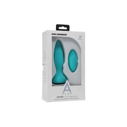 A-PLAY - VIBRATING AND ROTATING BUTT PLUG RIMMER EXPERIENCED TURQUOISE