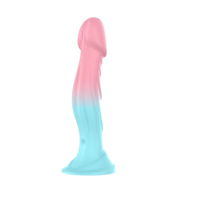 URBAN SKY - VIBRATING BICOLOR DILDO