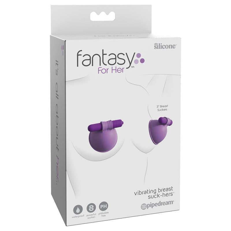 FANTASY FOR HER - VIBRATING BREAST SUCK-HERS