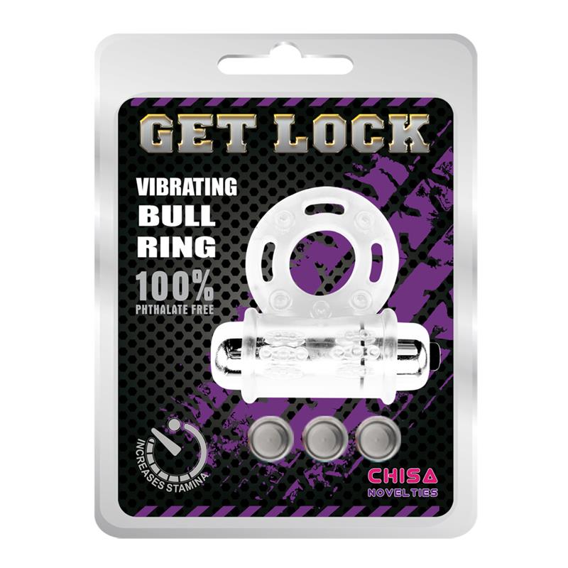 CHISA - VIBRATING BULL RING-CLEAR
