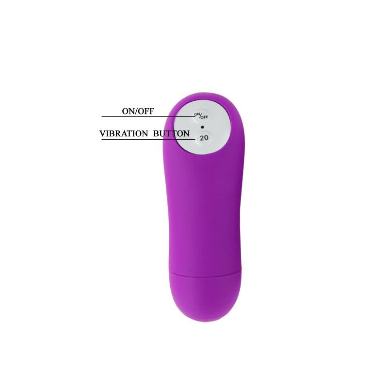 BAILE - VIBRATING BULLER MAGIC X20 PURPLE