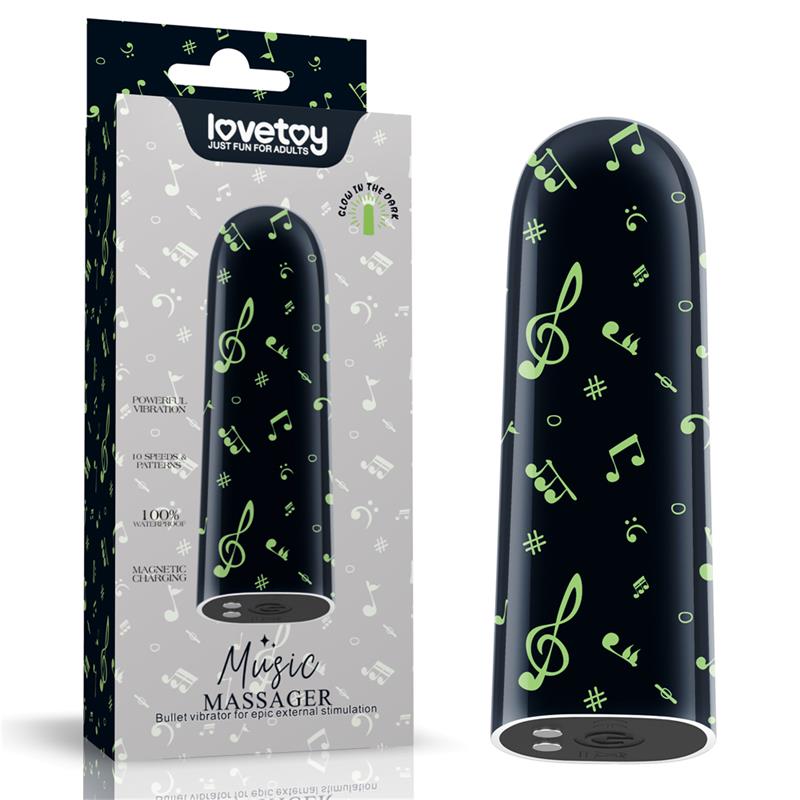 LOVETOY - VIBRATING BULLET GLOW-IN-THE-DARK