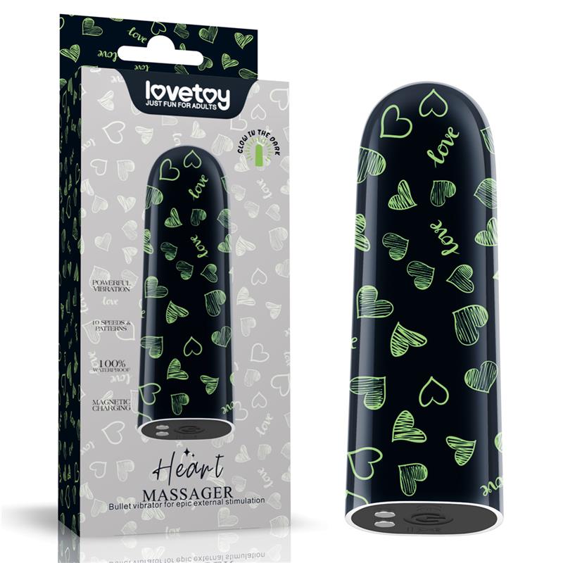 LOVETOY - VIBRATING BULLET GLOW-IN-THE-DARK