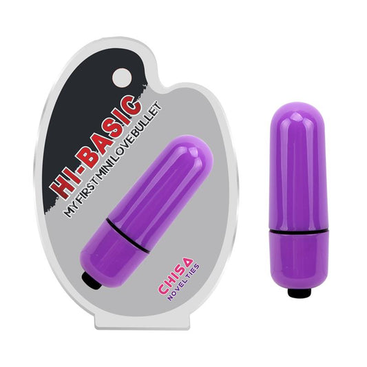 CHISA - VIBRATING BULLET HI-BASIC 5.8 X 1.8 CM PURPLE