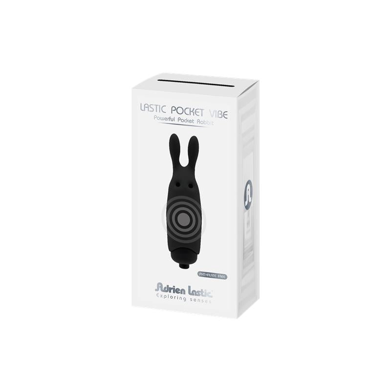 ADRIEN LASTIC - VIBRATING BULLET LASTIC POCKET BLACK