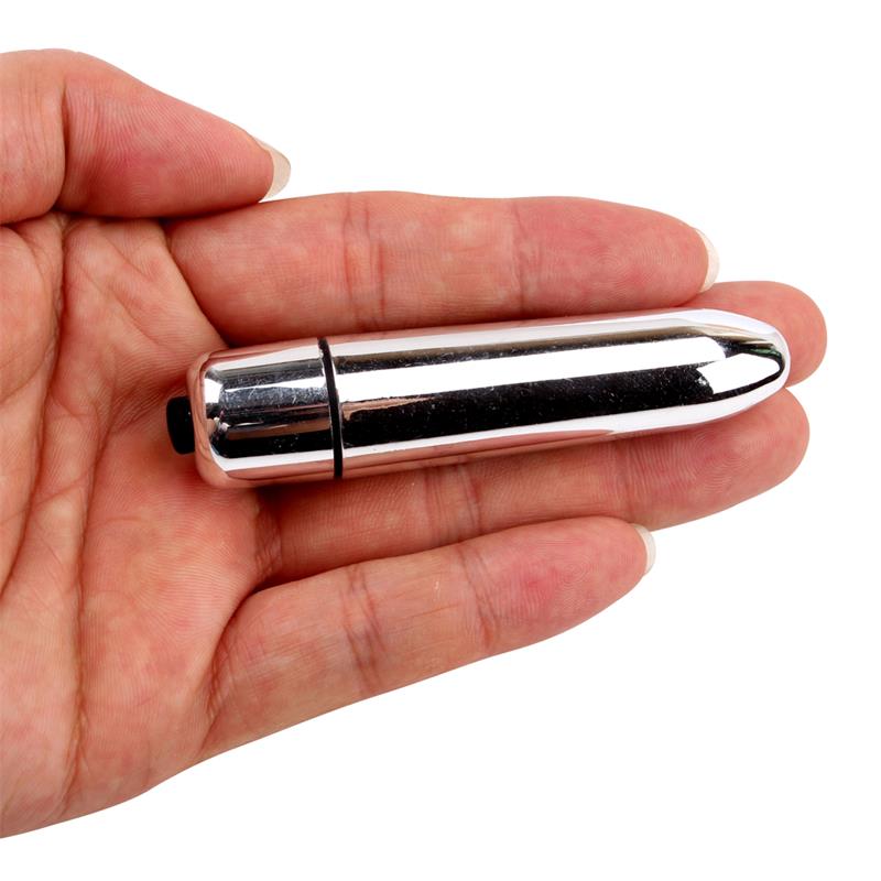 CHISA - VIBRATING BULLET PLEASE DO ME LOVE 5.8 X 1.8 CM SILVER