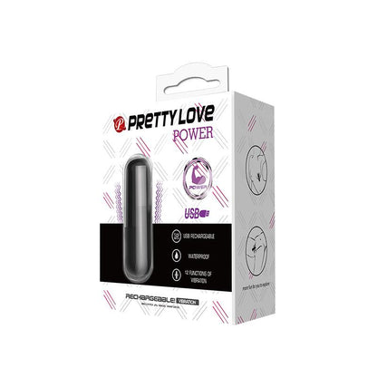 PRETTY LOVE - VIBRATING BULLET POWER SILICONE 6 X 1.8 CM