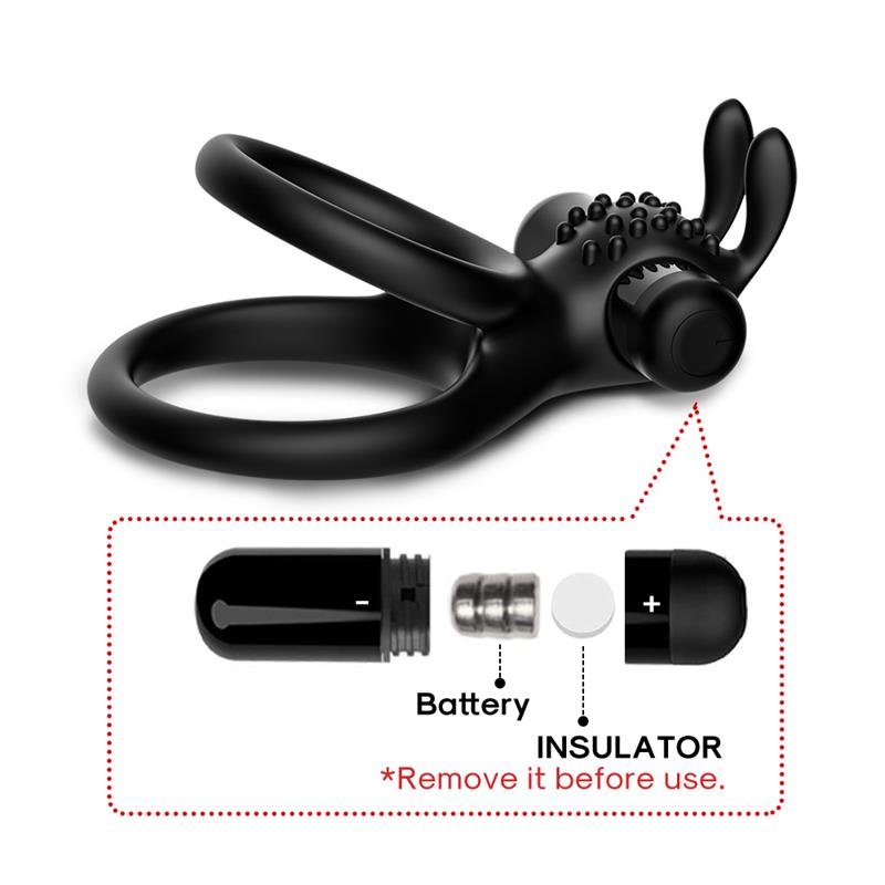 URBAN SKY - VIBRATING BUNNY PENIS RING