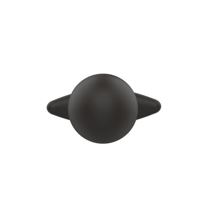 A-GUSTO - VIBRATING BUTT PLUG BLACK