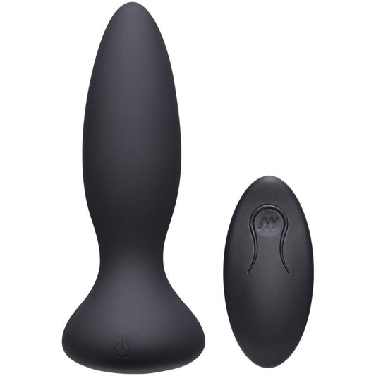 A-PLAY - VIBRATING BUTT PLUG VIBE ADVENTUROUS BLACK
