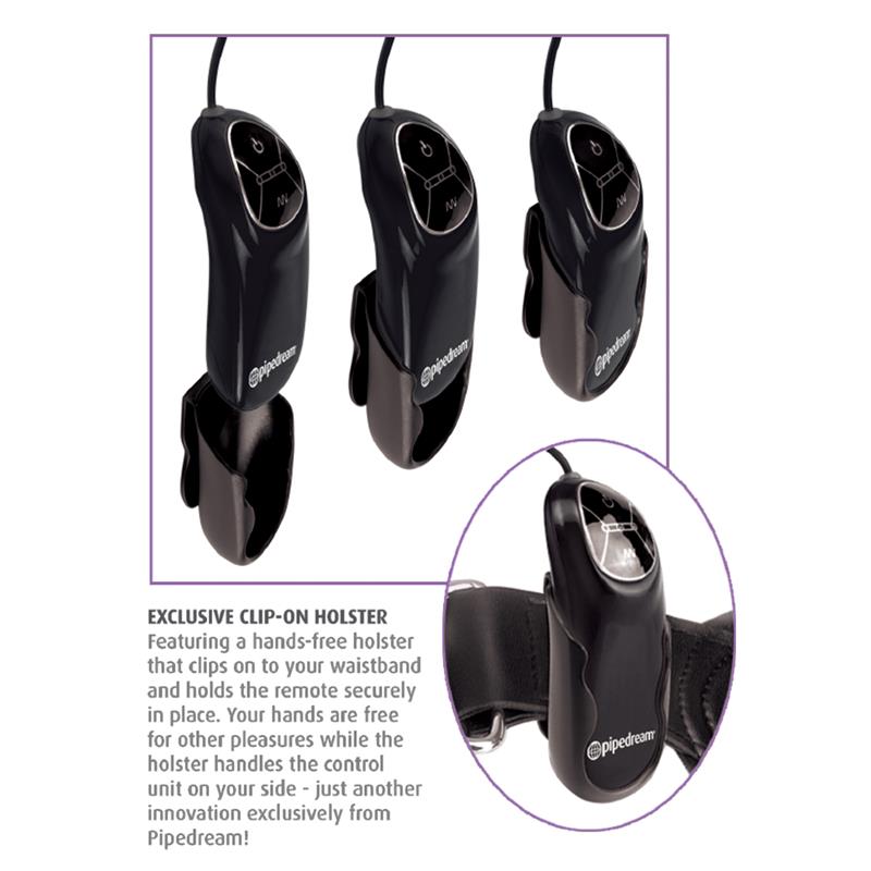 ANAL FANTASY COLLECT. - VIBRATING BUTT PLUG WITH REMOTE BLACK